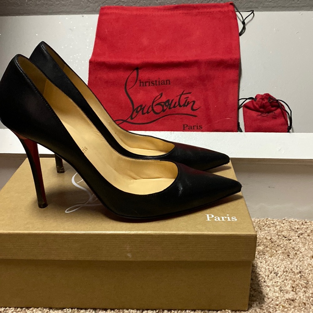 Christian Louboutin apostrophy pump 100 Napa